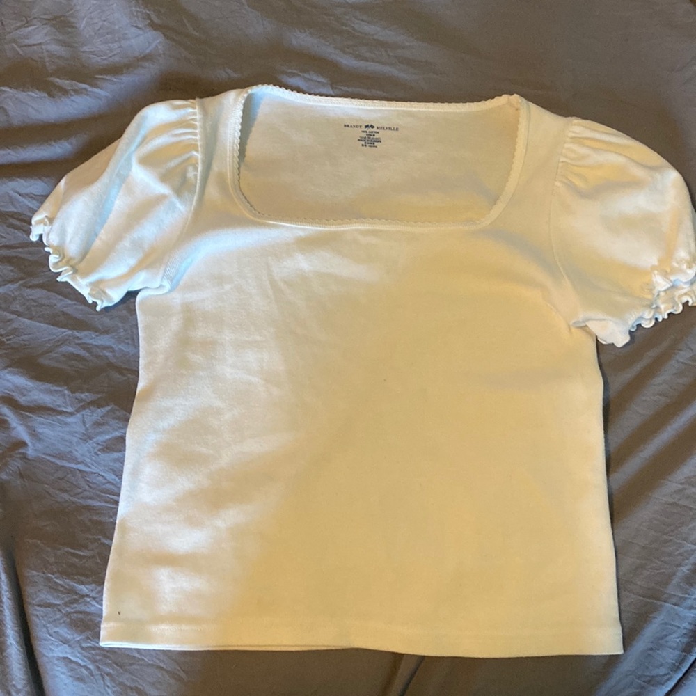 white kehlani top brandy melville